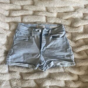 PacSun Sky Blue Jean Shorts for Women